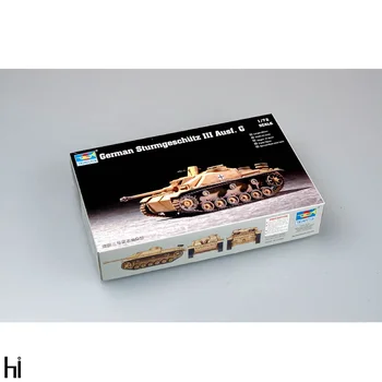 

Trumpeter 1/72 07260 German Sturmgeschutz III Ausf. G Assault Gun Plastic Assembly Model Building Kit