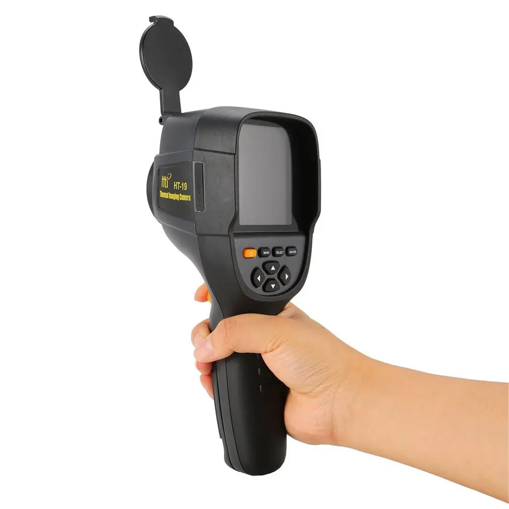 

HT-19 Handheld Thermal Imaging Camera High IR Resolution 300,000 Pixel 3.2Inch 320x240 TFT Infrared Image USB Powered Imager