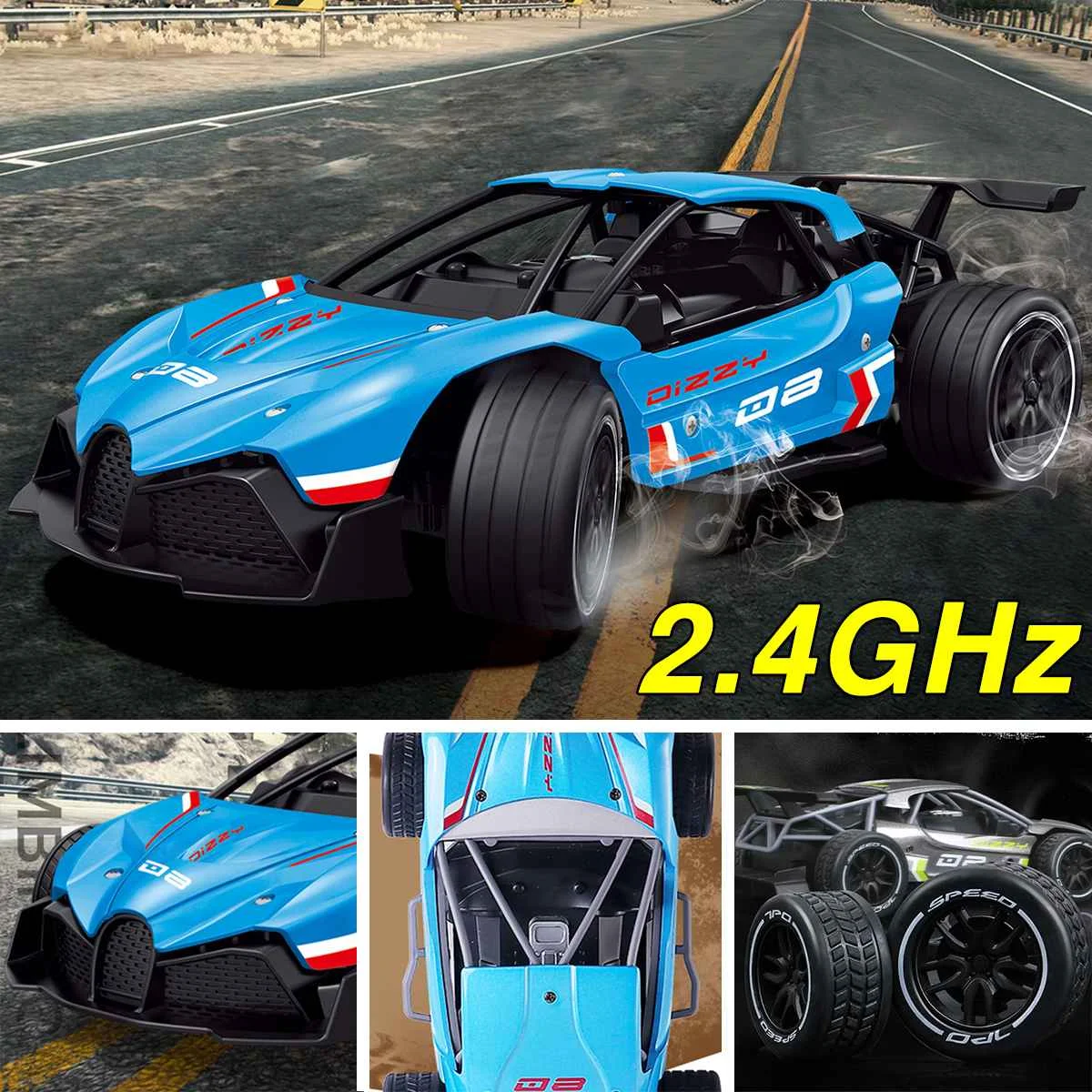 

1:16 RC Car 4WD Drift Racing Car Championship 2.4G Off Road Radio Remote Control Vehicle Electronic Hobby Toys