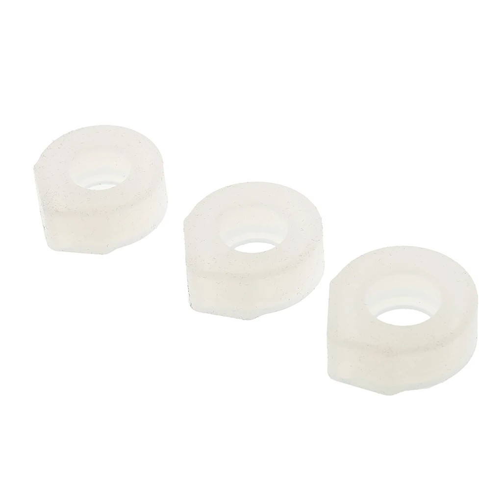 3 Pieces Assorted Round DIY Silicone Triangle Ring Mold Jewelry Making Craft