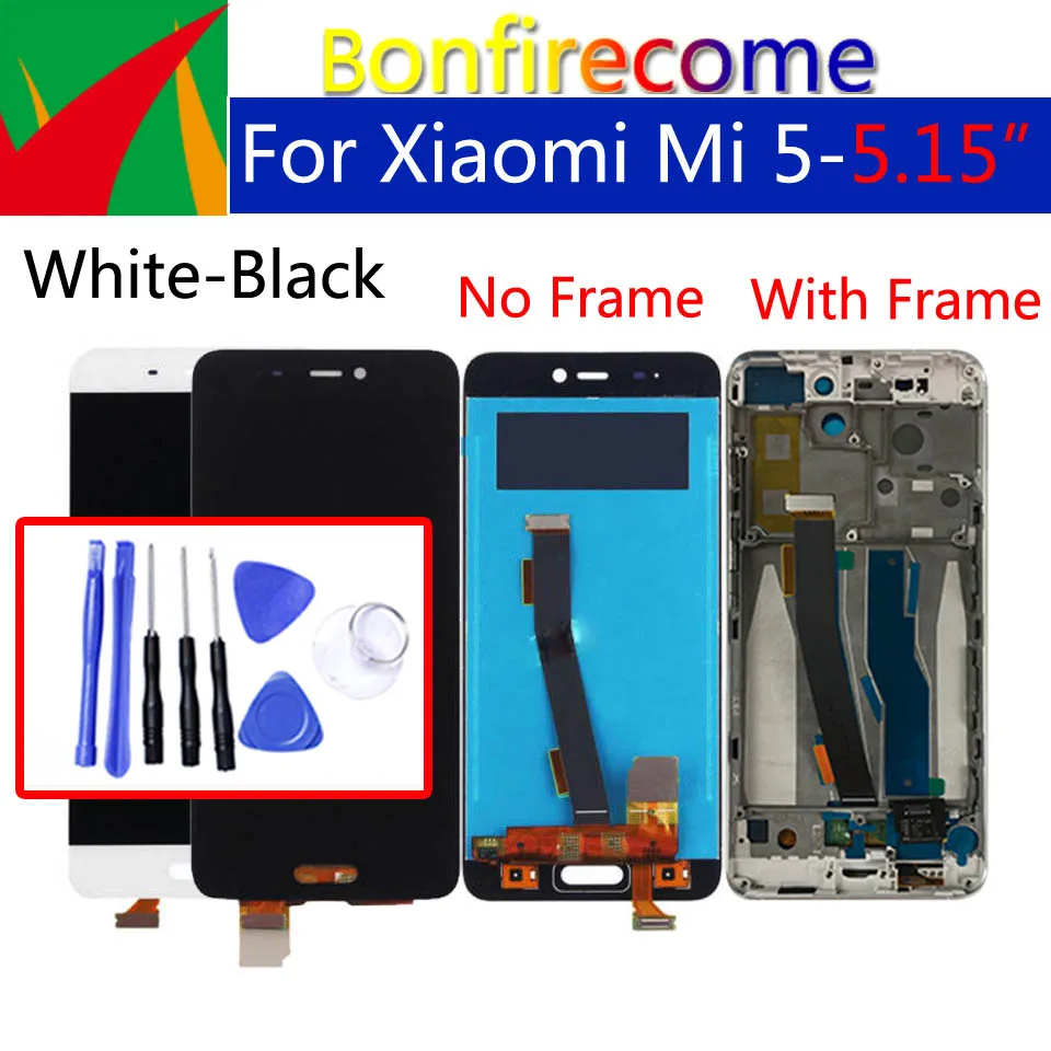 Оригинальный дисплей 5 15 дюйма для Xiaomi Mi5 Mi дигитайзер сенсорного ЖК экрана с