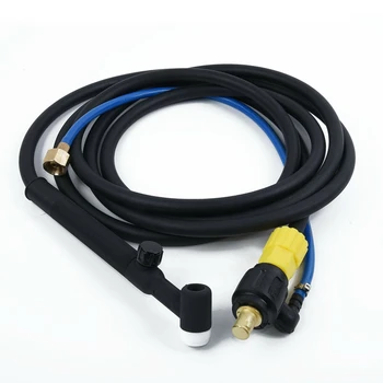 

New WP-17V Tig Welding Head Torch Tool Flexible Head with Gas Valved 35/50 4M Cable