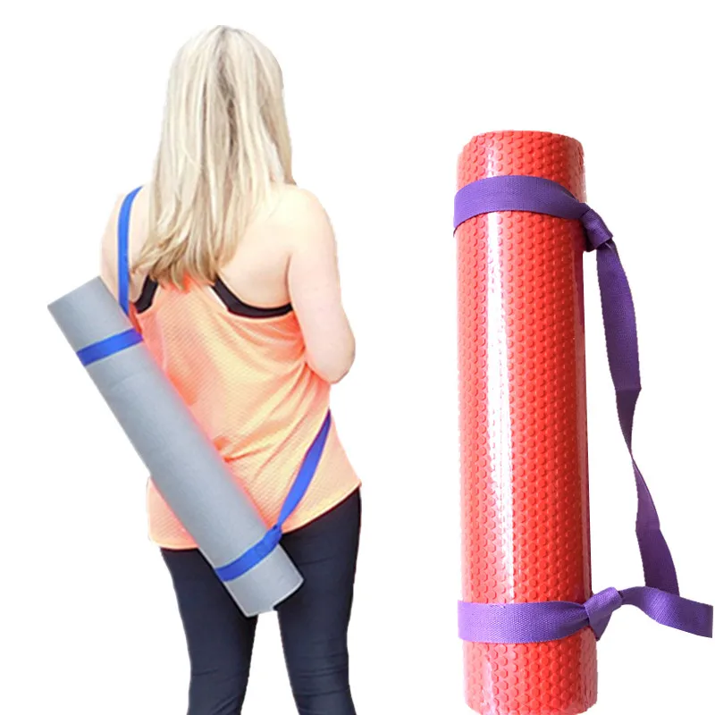 

2020 New Yoga Pad Backpack Yoga Column Strap All Cotton Binding Rope Stretch Strap Shoulder Strap Exercise Accessories