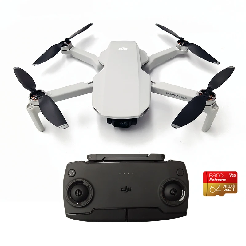 DJI Mavic мини Дрон Fly More Combo продолжительное время полета 3 осевой шарнир 2 7 K HD камера
