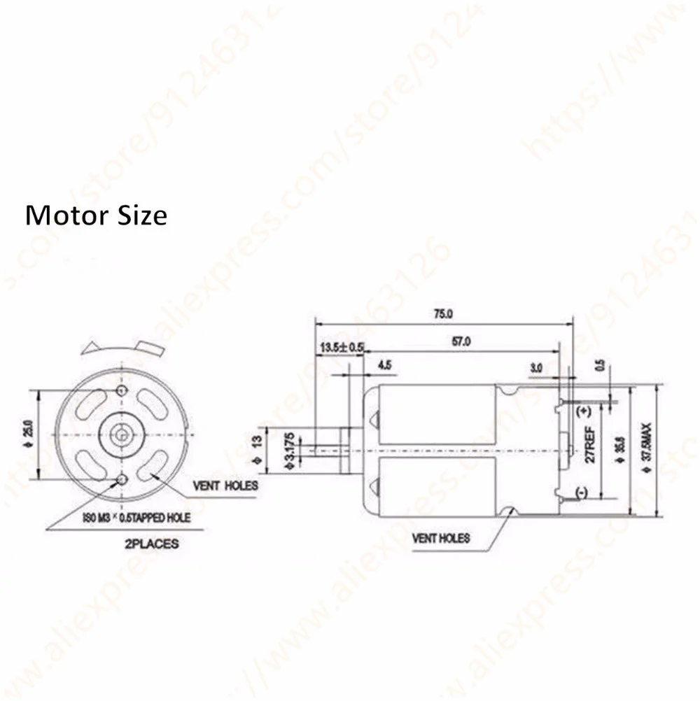 13 Teeth RS-550VC-8518 Motor 12V Replace for BOSCH GSR GSB 12-2-LI 120-LI GSR12-2-LI GSR12-LI GSB120-LI GSR120-LI screw driver