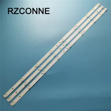 800 millimetri x 17 millimetri 8 LED Lampade di Retroilluminazione LED Strisce w/Obiettivo Ottico Fliter per ZK43D08-ZC22AG-02