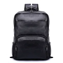 Retro Genuine Leather Men Backpack Real Cow Leather Male Travel Backpack College Student Back Pack Men Business Bags Retro Genuine Leather Men Backpack Real Cow Leather Male Travel Backpack College Student Back Pack Men Business Bags