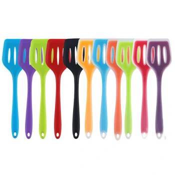 

Korean Version Non Stick Silicone Pot Shovel Cooking Spatula Fried Shovel Flexible Silicone frying Pan Turner Spatula Schop
