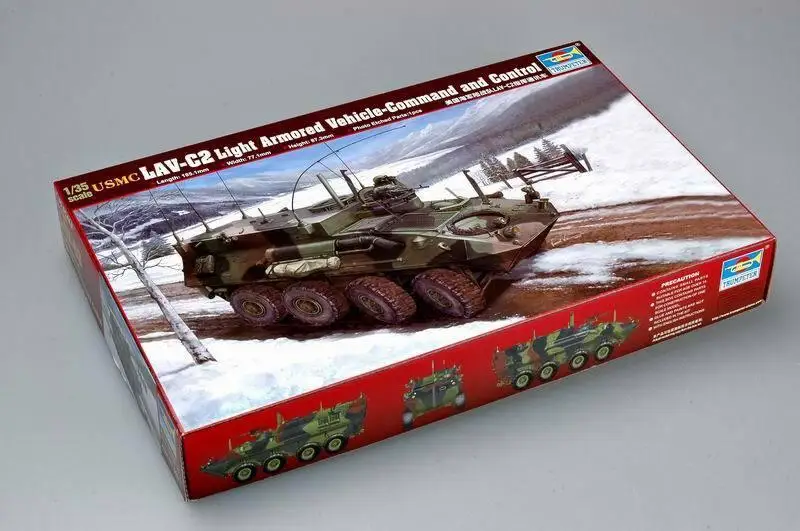 

Автомобиль Trumpeter 1/35 00371 USMC LAV-C2 Command