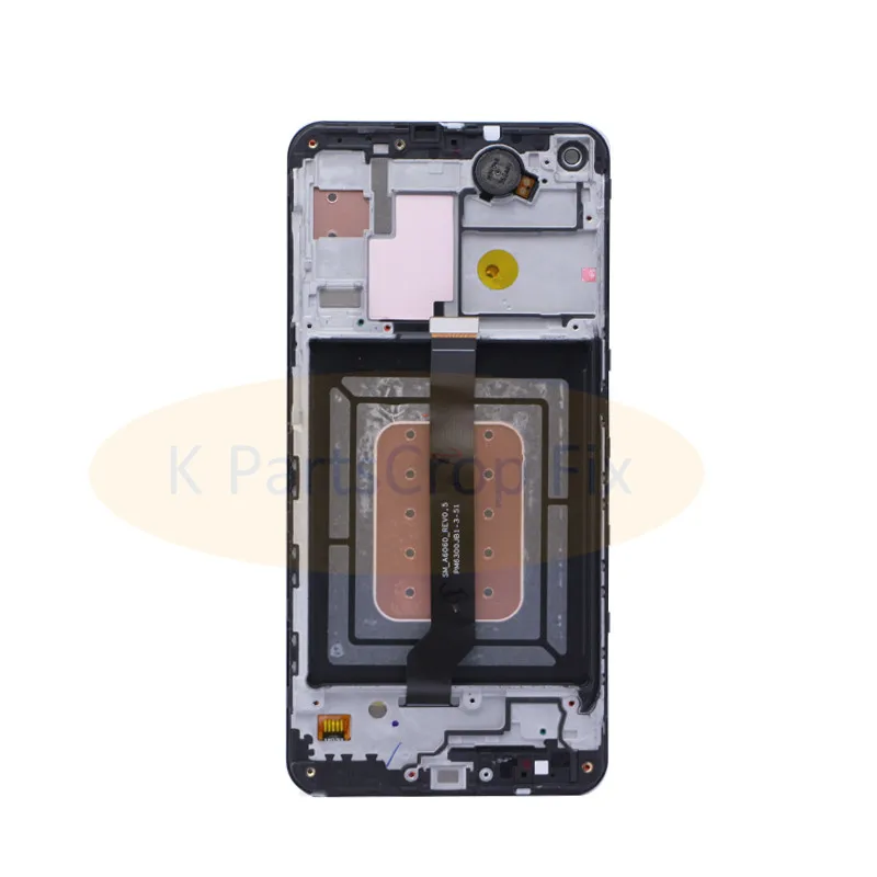 Amoled для samsung galaxy A60 lcd A606F/DS A6060 A606FD ЖК-дисплей с сенсорным экраном дигитайзер сборка для samsung A60 lcd+ рамка
