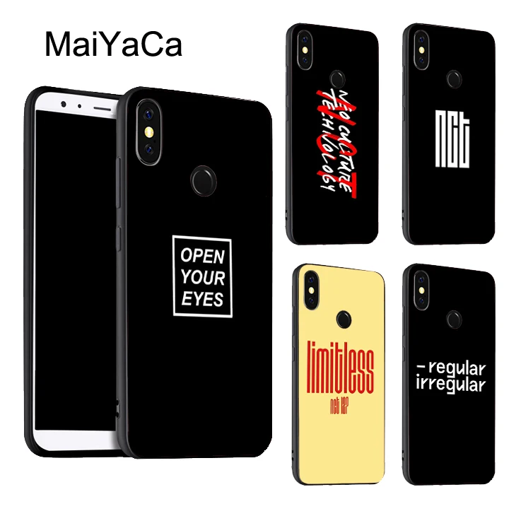 

MaiYaCa Kpop Band NCT 127 Phone Cover For Xiaomi Redmi Note 7 5 Plus Pro 6 6A 4X S2 Mi 6 6X 8 9 SE Max 2 3 MIX 2S