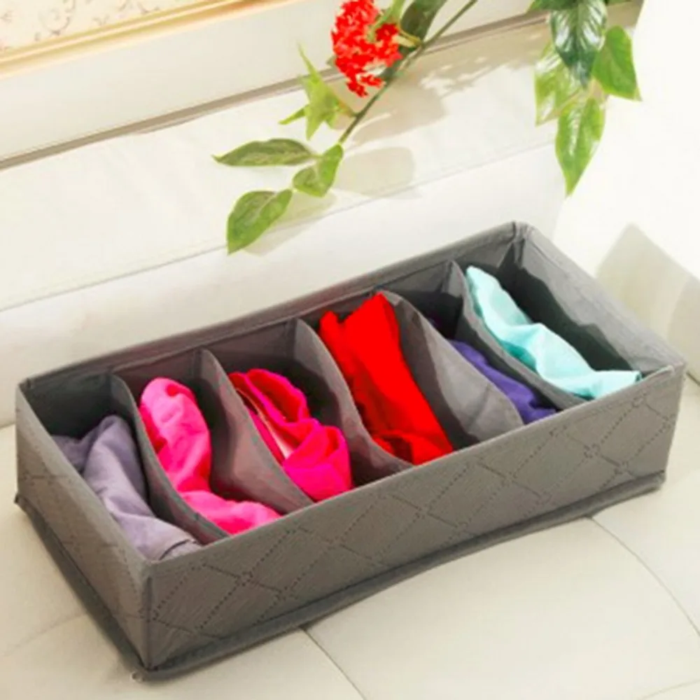3pcs/set Multifunctional Clothes Socks Bra Ties Underwear Storage Boxes Organizer Container Home Tiny Things Storage Bo