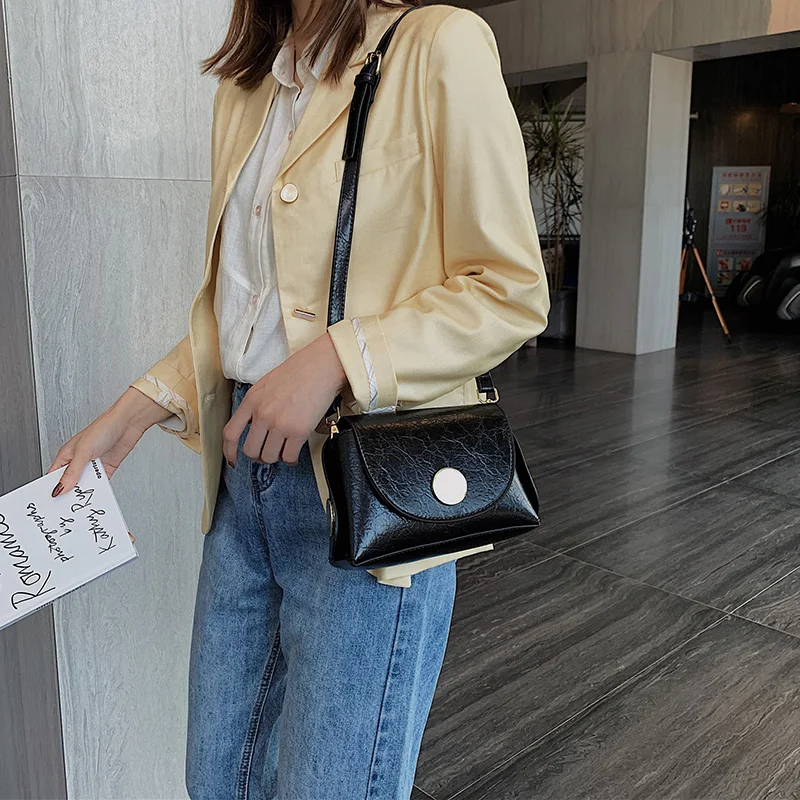 Винтажные сумки через плечо из искусственной кожи для женщин дизайнерская мини-сумка через плечо женские сумки и кошельки