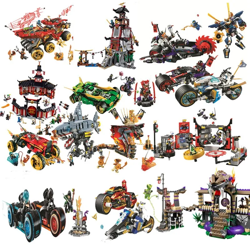 

Bela 10324 Ninjago Enter The Serpent Building Blocks Figuras Juguetes Assembling Toys For Children Compatible Lepining Model