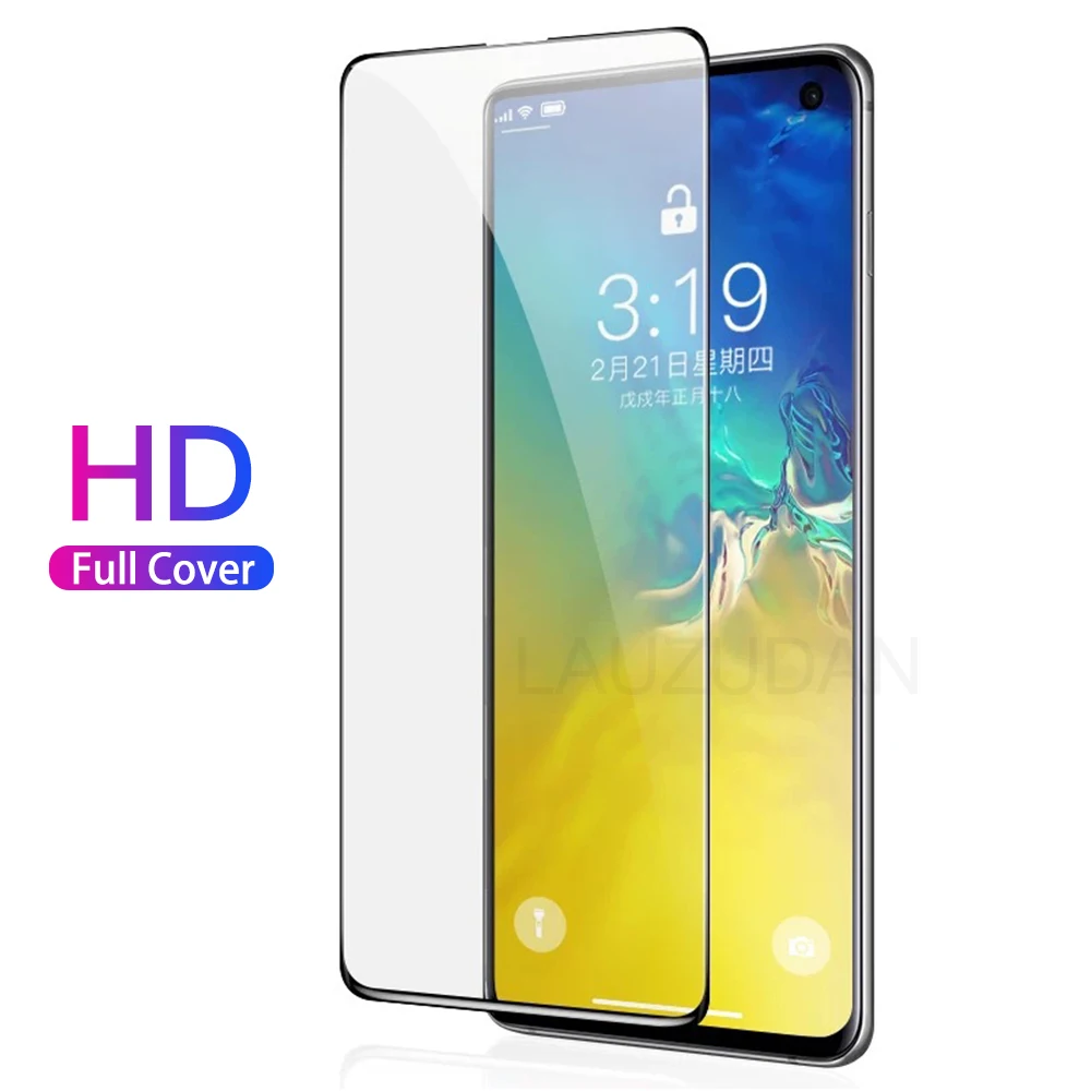 Screen Protector for Samsung A51 A71 A50 A70 All Glue Tempered Glass for Samsung A10 A20 A30 A40 A60 M10 M20 Full Cover Glass 
