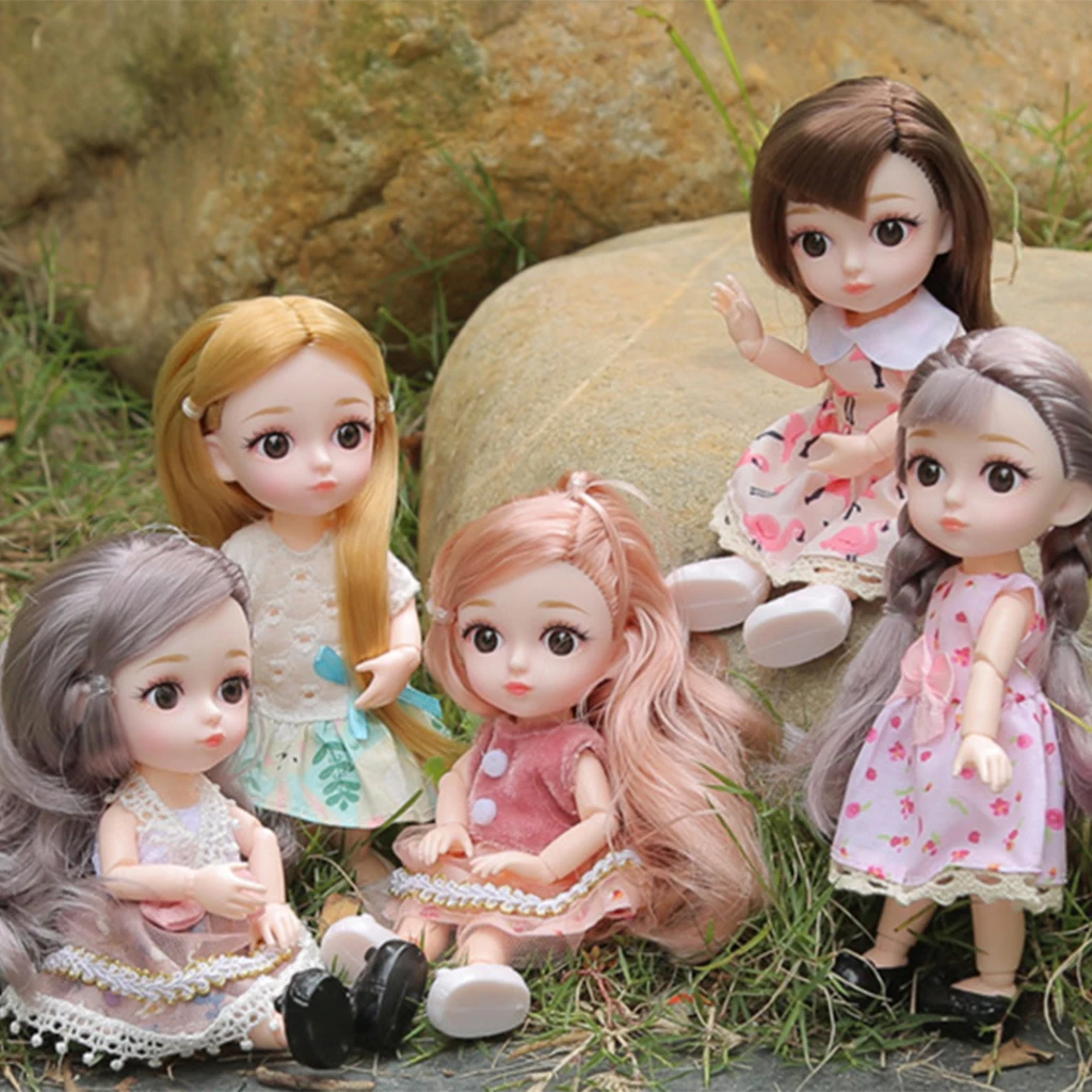 Мини 12 суставов 1/12 Baby Doll Мода для BJD игрушка в подарок девочек аксессуары ручной