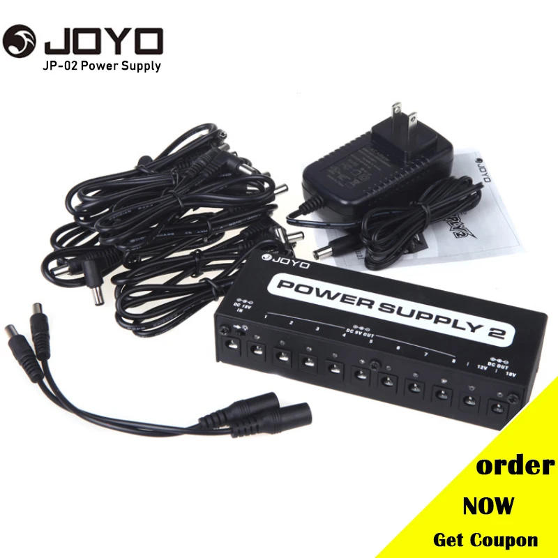 Joyo JP 02 гитарная педаль Электропитание 2 гитарное педальное устройство с 10