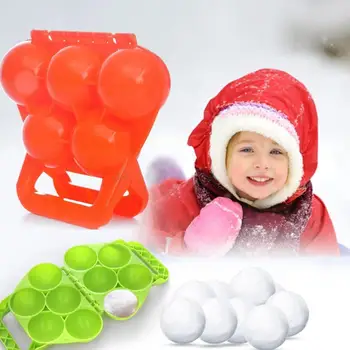 

Winter Plastic Snowball Clip Kids Yellow Duck Interesting Personality Outdoor Snow Sand Ball Maker Mold Children Toy