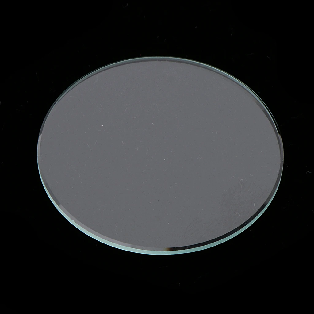 20psc Mineral Glass Watch Crystal Flat Clear Glass 28mm-38mm Watchman Tool