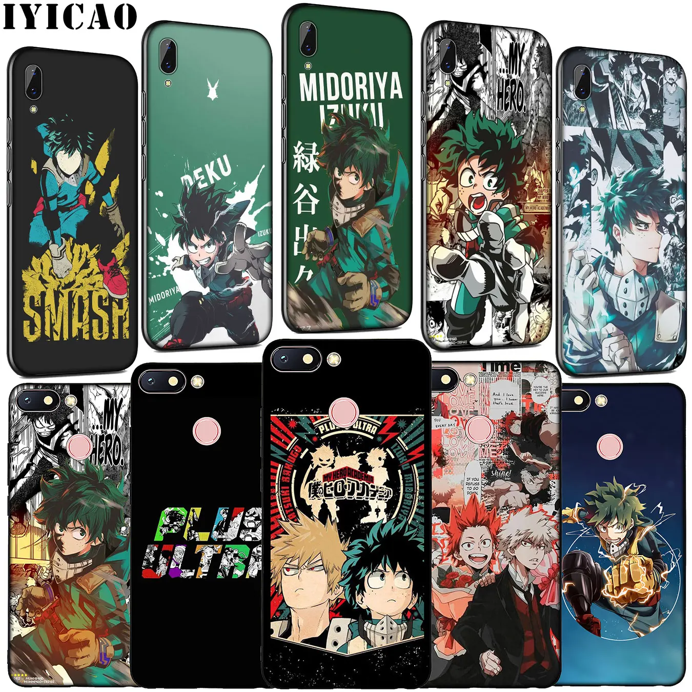 Мягкий силиконовый чехол My Hero Academia Academy для телефона Xiaomi Redmi Note 8 8T 8A 7 7A 6 6A 5 5A K30 K20 Pro