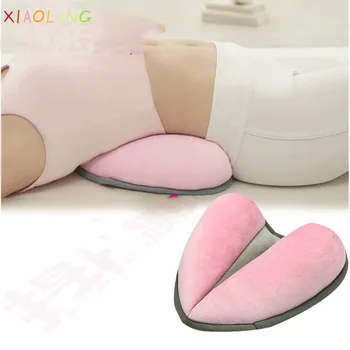 

Ergonomic Design Lumbar Pillow Sponge Granule Christmas Gift for Women Orthopedics Relieve Waist Muscle Lumbar Support Cushion
