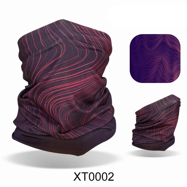 2021Multifunctional Cycling Outdoor Sport Magic Scarf Men Women Camping Hiking Scarves Sun Protection Bandana Neck Gaiters scarf Xt0002