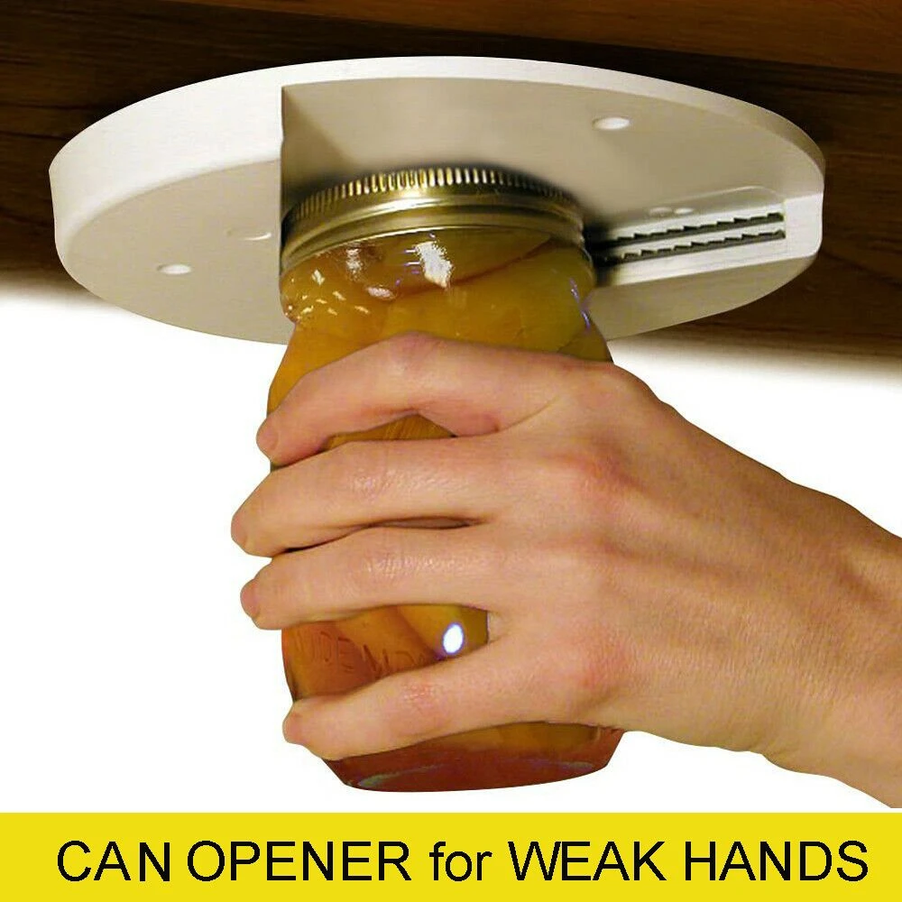 Manual Kitchen Tool Kitchen Gadgets Easy Grip Jar Opener Under Counter