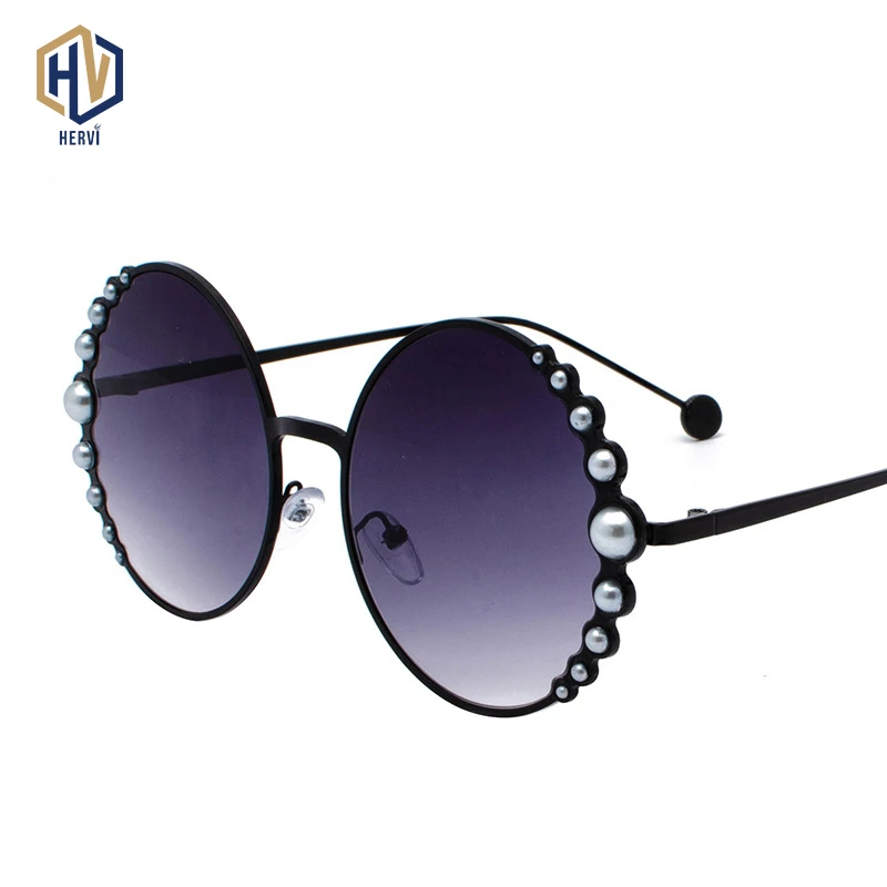Lunette de soleil ronde luxe Clearance