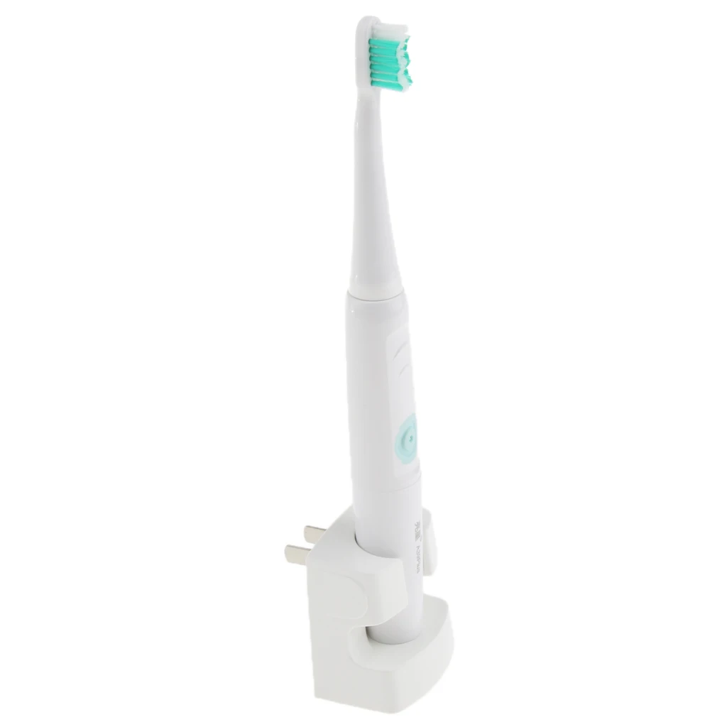 Rechargeable Power Electric Toothbrush Waterproof with 3 Replacement Brush Heads for Teeth Massage US Plug