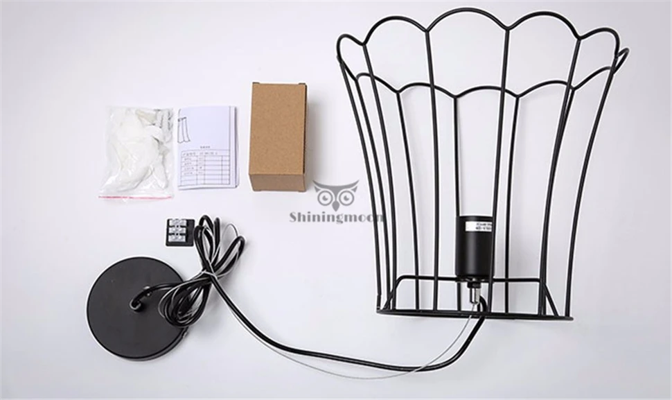 Ретро античный винтажный Американский кованый железный Edison светодиодный подвесной светильник для столовой домашний декор для гостиной подвесной светильник