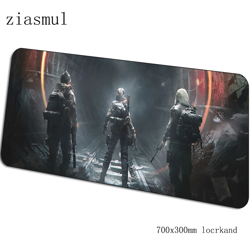 Tom clancy's the division коврики 700x300x3 мм игровой коврик для мыши большая клавиатура Коврик для мыши Аниме ноутбук аксессуары для геймеров коврик для мыши - Цвет: pattern 3