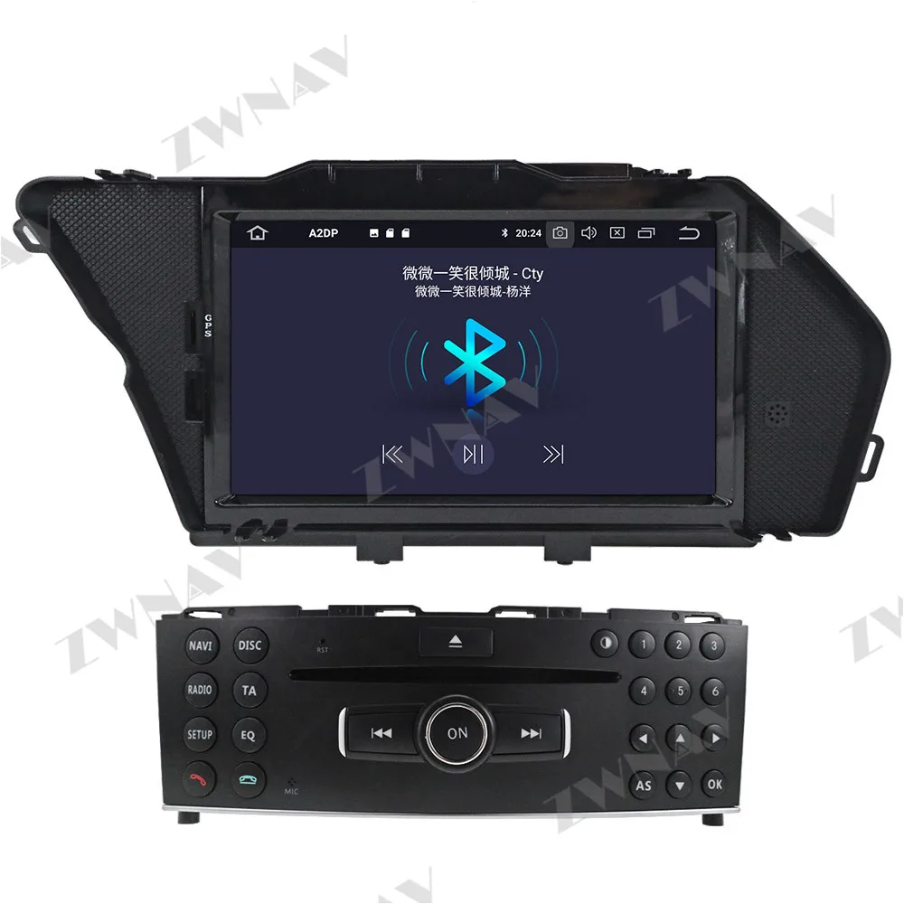 Carplay IPS 2 Din Android 10 Screen For Mercedes Benz GLK X204 GLK300 GLK350 Auto Audio Radio Stereo Multimedia Player Head Unit