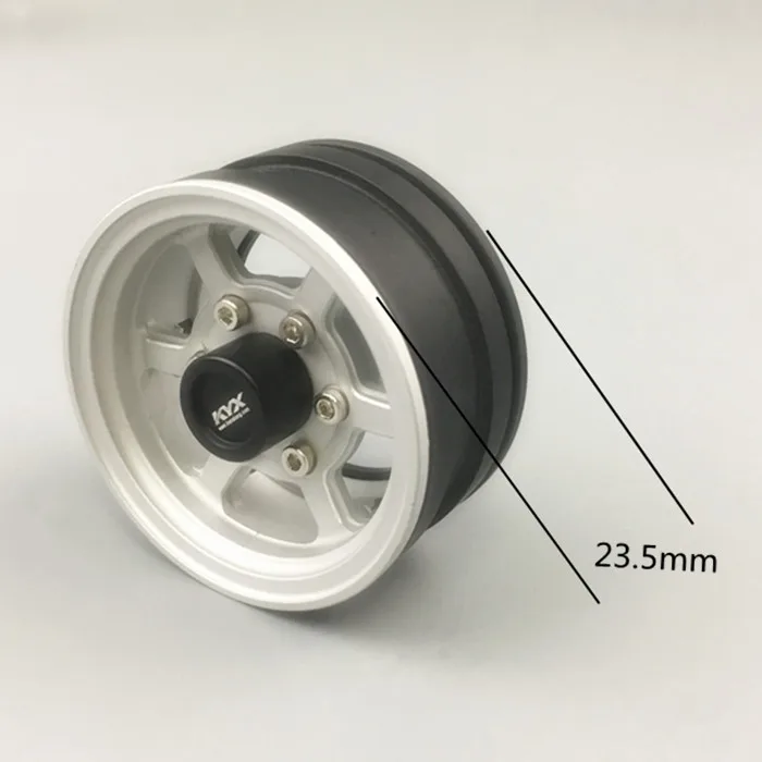 KYX гоночный Универсальный сплав 1,5" колесные диски для 1/10 RC Гусеничный автомобиль Tamiya CC01
