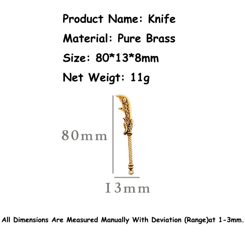 knife pendant brass (3)