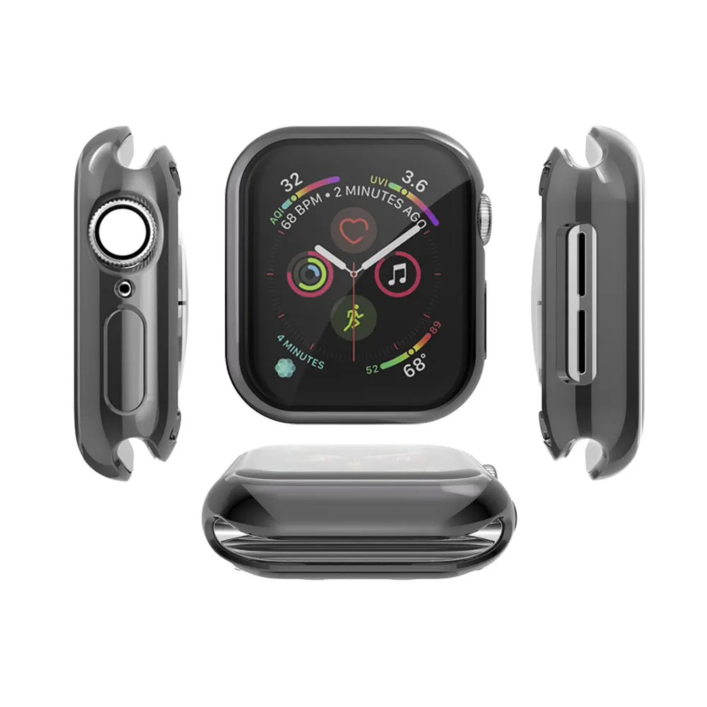 CACKOIE for Apple Watch Series 5 4 3 2 1 Ultra thin TPU Full Cover 42mm 5
