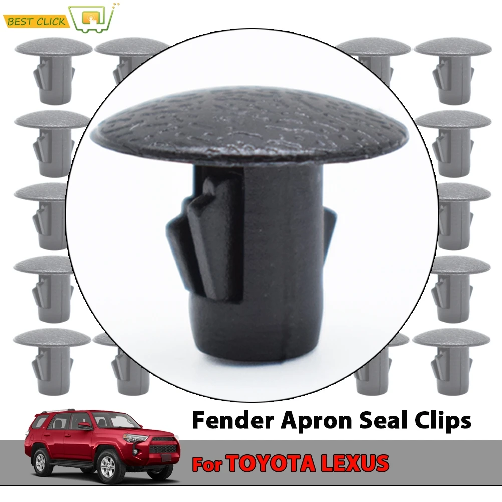 Брызговики зажимы вкладыш фартук фиксирующий Зажим для Toyota 4runner RAV4 Land Cruiser Lexus LX470