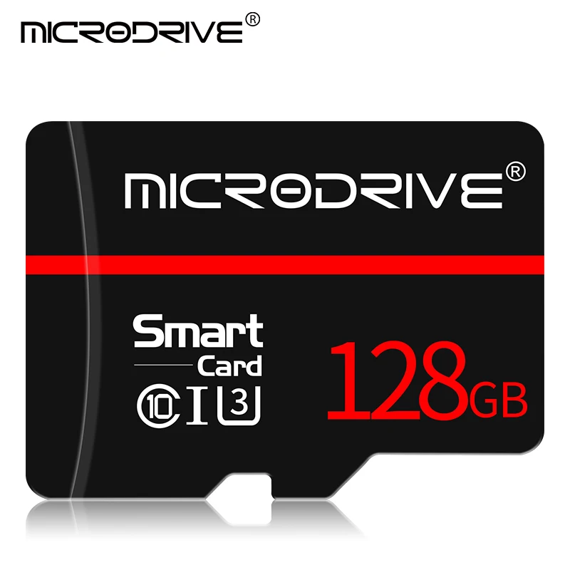 Черная карта памяти, карта micro sd, 4 ГБ, 8 ГБ, 16 ГБ, 32 ГБ, 64 ГБ, 128 ГБ, карта памяти, карта sd с адаптером - Емкость: 128 ГБ