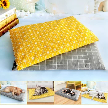 

Winter Dog Bed House Soft Pet Dog Beds Mat Warm Sofa Pets Cushion Mattress For Small Medium Large Dogs Cats Chihuahua Cama Perro