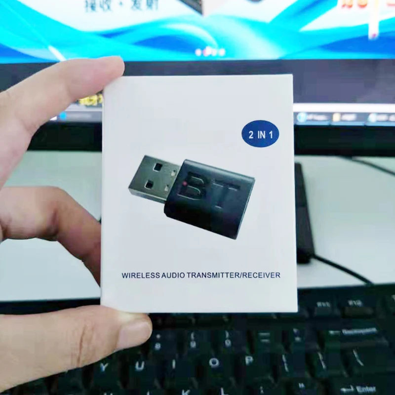 Для ТВ ПК наушники для дома стерео автомобиля HIFI аудио мини USB Bluetooth 5,0 передатчик приемник стерео Bluetooth RCA USB 3,5 мм AUX