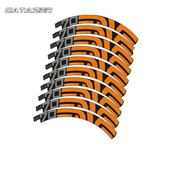 

Bicycle Stickers for Bike M70 Carbon Ring Wheelset Sticker Mountain Wheel Set Bicycle Decals for 2 Wheels