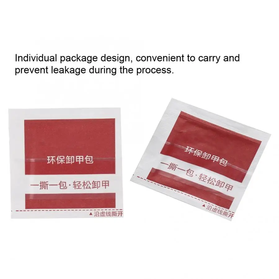 Gel Polish Remover Disposable Tin Foil Nail Polish Remover Removal Pads Nail Art Wraps Manicure Tool Gel Polish Remover