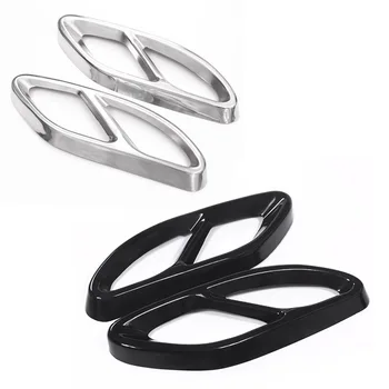 

Top Quality For Mercedes Benz GLC A B C EClass W205 Coupe W213 W176 W246 2016-17 Car Accessory AMG Exhaust Cover Trim 304 Steel