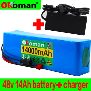 

48v 14ah 13s3p High Power14000mAh 18650 Battery Electric Vehicle Electric Motorcycle DIY Battery BMS Protection + charger