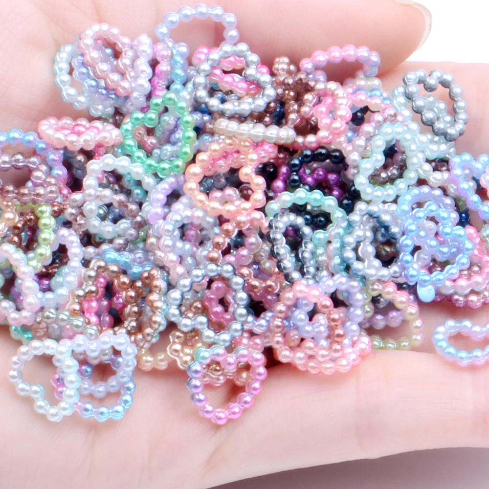 11mm Heart Shape Imitation Pearl Beads Resin Rhinestones DIY for Crafts Jewelry Making Cellphone Laptop Wedding Decoration 11mm Heart Shape Imitation Pearl Beads Resin Rhinestones DIY for Crafts Jewelry Making Cellphone Laptop Wedding Decoration
