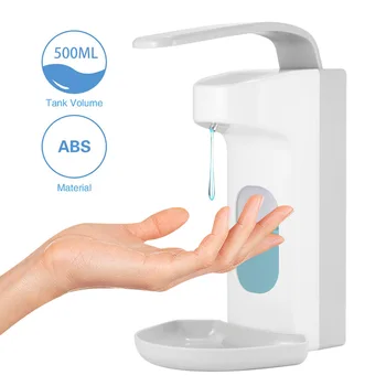

500ml Liquid Soap Dispenser Disinfection Dispenser Lotion Pump Plastic Bottle Liquid Soap Organize Bathroom Kitchen Accersories