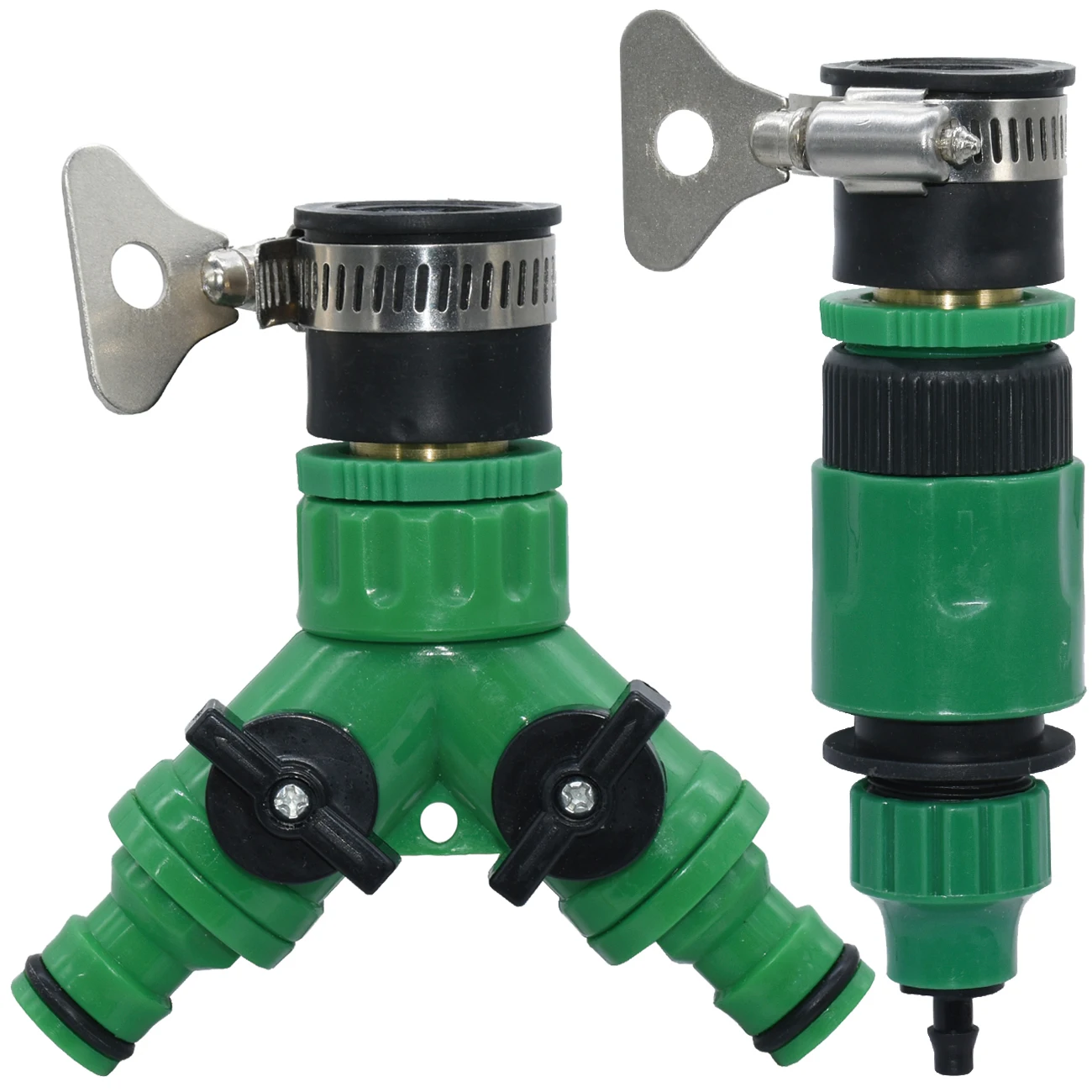 KESLA Garden 1/2'' 3/4'' BSP Wasserhahnadapter für 1/4'' Schlauch Tropfbewässerungsset Automatisches Bewässerungssystem Gewächshaus Balkon Bauernhof – Detail 1