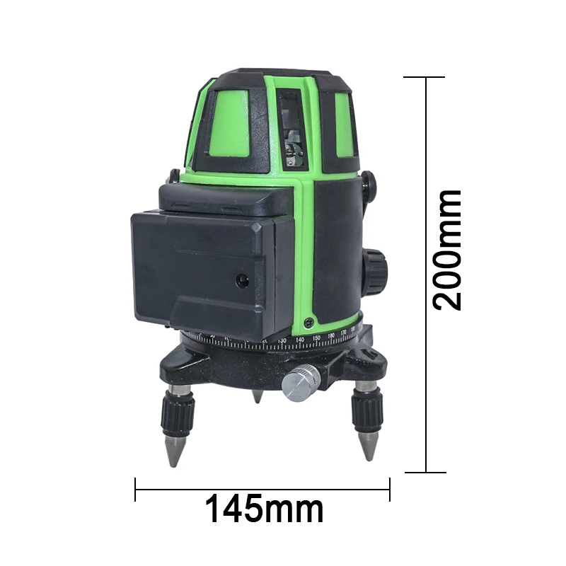Self-leveling Laser Level  2/3/5 lines Cross Line Level Outdoor Vertical Level Measurement Green Laser Line Straight Line