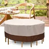 Oxford Cloth Waterproof Round Table Dust Cover Outdoor Furniture Dustproof Sofa Chair Snow Rain Patio Protective Case 1