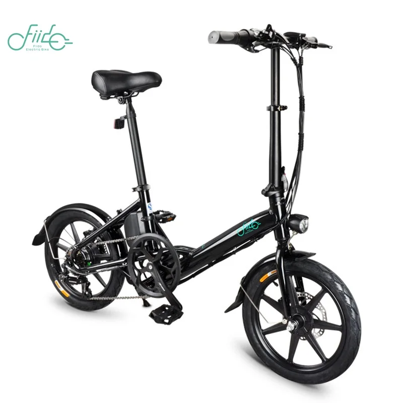 

FIIDO D3S Smart Folding Electric Bike Six-Speed Shift 25KM/H Max 36V 7.8AH LED Display Dual Disc Brakes 250W Electric Bicycle