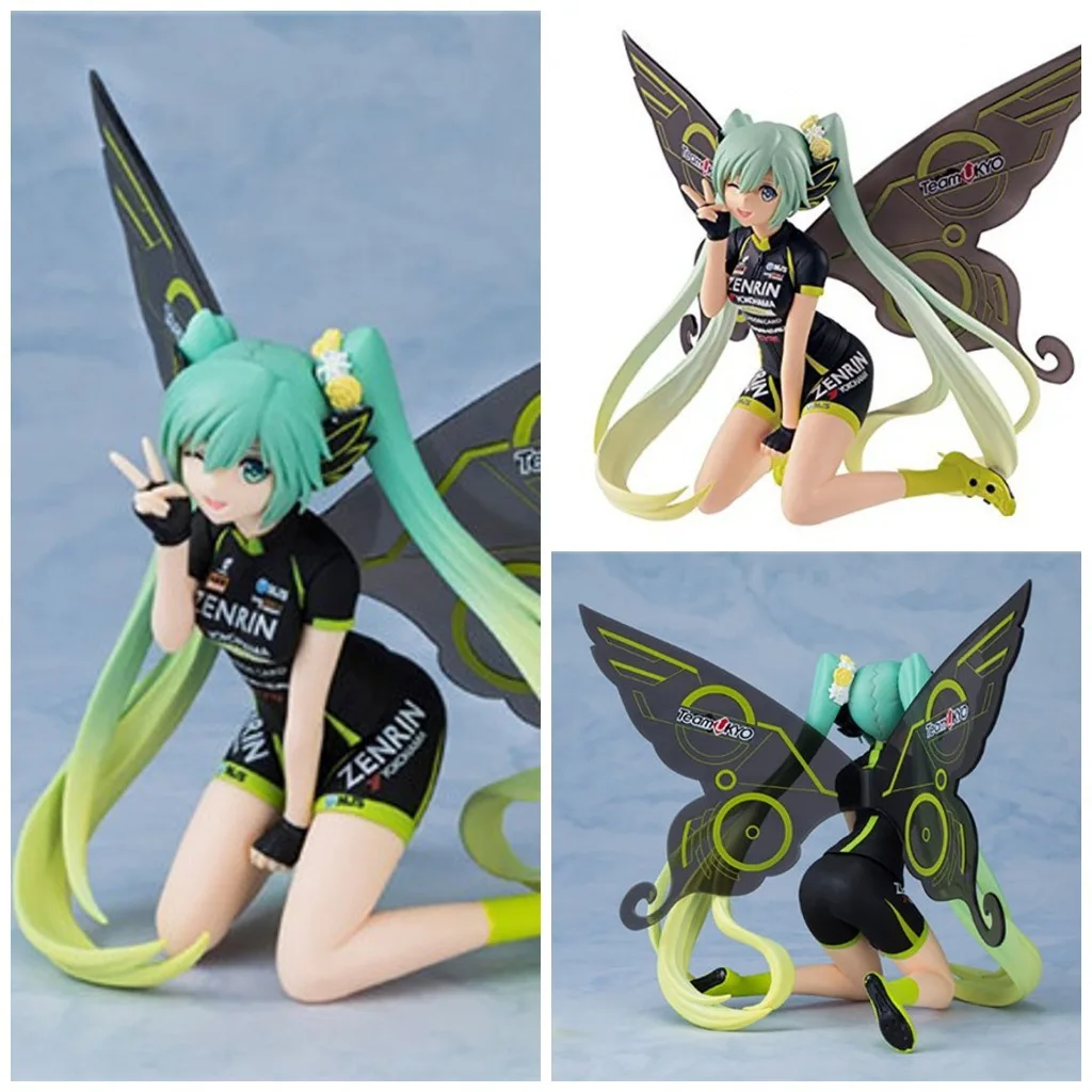 

2017 Race Car Hatsune teamukyo Should Aid Tony Butterfly Hatsune Prize Figure Boxed Garage Kit Doll